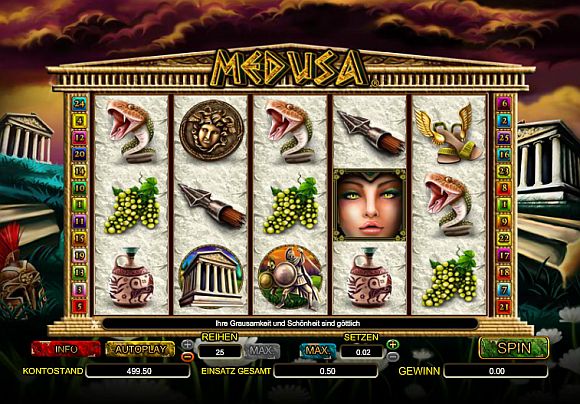 Medusa online spielen bei Mybet